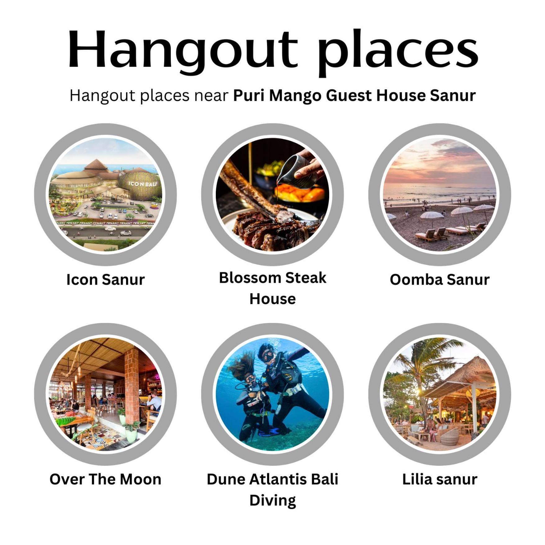 Puri Mango Guest House Sanur Exterior foto
